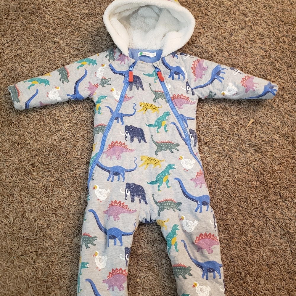 Dinosaur Print Kids One Piece Size 12-18mons